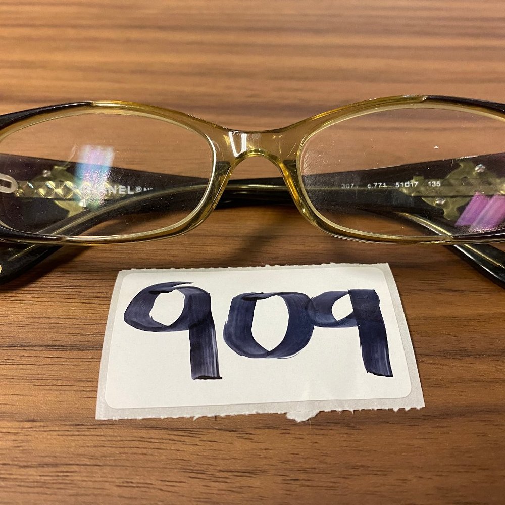 Chanel Glasses - Black/Brown